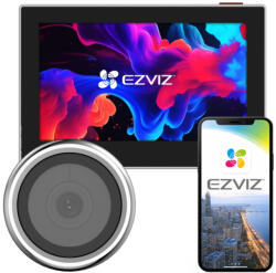 EZVIZ CP2 - Vizor inteligent cu ecran de 4, 3", Full HD, WiFi, 2200mAh - Ezviz (EC-33408)