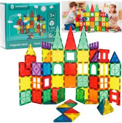 Springos KG0048 BLOCURI MAGNETICE 100 BUC (KG0048) Jucarii de constructii magnetice