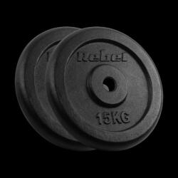 Rebel Discuri haltere 2x15kg, 31mm, REBEL ACTIVE (L-RBA-2130)