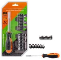 ISMA Set Șurubelnițe Universale cu 17 Capete de Șurubelniță (FS-51203) Surubelnita
