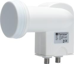 CABLETECH Convertor satelit OPTICUM TWIN RED ROBUST 0, 1 db (L-URZ0626)