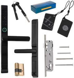  Închidere electronică a ușii cu buton de cod și amprentă digitală (IK-KX2877)