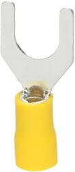 ORNO Terminal izolat tip furcă, secțiune max. 6mm2, furcă pentru șurub M4, 100 bucăți (O-OR-KK-8104_6_4)