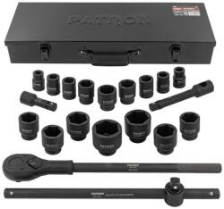 PATRON Set de scule cu impact 3/4" 21 piese (FS-58983) Cheie tubulara