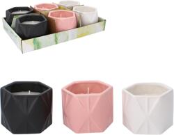 Garden Line Lumanare Decorativa Citronella "LOKSA" 11, 5 X 9 CM Mix Culori 1 bucata (CH-INA7393)