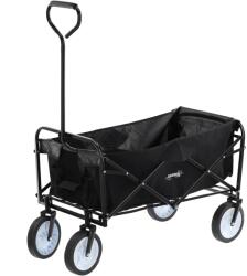 Garden Line Cărucior de grădină pliabil negru 116x54x90cm *2426 (CH-WOZ2426)