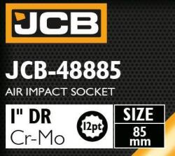 JCB Cap de cheie JCB 1" 85mm 12-spiral Cr-Mo - Cheie tubulară (FS-59558) Cheie tubulara