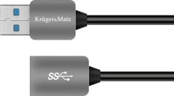 Krüger&Matz Cablu prelungitor USB 1m Kruger&Matz (L-KM0336)
