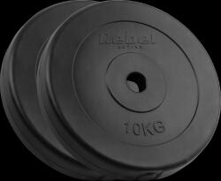 Rebel Discuri pentru gantere 2x10kg, 31mm, REBEL ACTIVE (L-RBA-2117)
