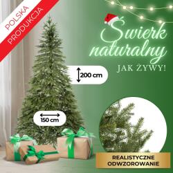 SPRINGOS Brad de Crăciun 200cm CT0149 (CT0149)