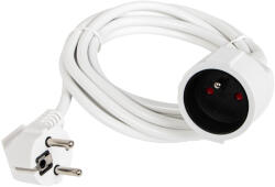 BLOW Prelungitor rețea PR-160 1-Priză cu împământare 3m alb 3x1, 5mm (98-792-)