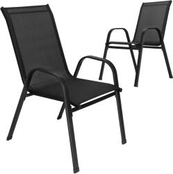 SPRINGOS GF0102 SCAUN DE GRĂDINĂ 73 X 55, 5 X 93 CM (2 buc. ) (GF0102)
