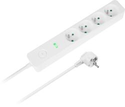 Rebel Prelungitor electric Rebel cu 4 prize și comutator - 3m (L-URZ3636)