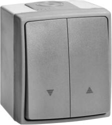 ORNO Comutator jaluzele AQUATIC PRO IP55 gri/grafit (O-OR-OE-7408_GR)
