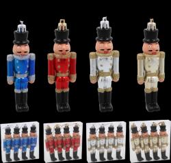 Chomik Set De 4 Decorațiuni De Crăciun - Fischer 12 Cm *7555 (ch-bai7555)