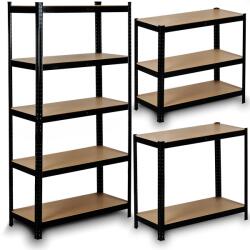 Humberg Raft metalic 150 x 75 x 30 cm HR-811 negru (J-4811) Raft