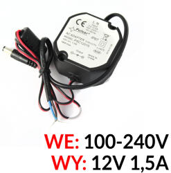 Pulsar PSC12015 - Sursă de alimentare comutată 12V/1, 5A - Pulsar (EC-10377)