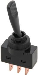  Comutator cu pârghie ASW-13 negru 3PIN (5807-)