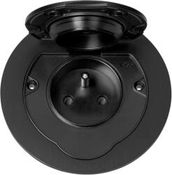 ORNO Priză încastrată etanșă, rotundă, IP55, 1x2P+E(Franțuzesc), negru (O-OR-GM-9030_B)