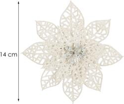 SPRINGOS CA0728 DECORAȚIUNE DE CRĂCIUN "POINSETTIA" 15 CM (CA0728)