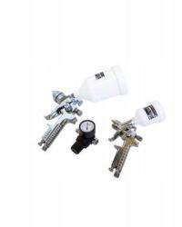 FORCEKRAFT Set de pistoale de pulverizare cu regulator de presiune, 2 bucăți (FS-50327)