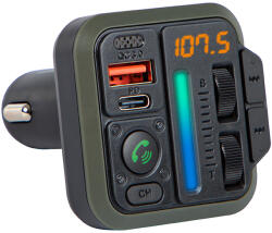  Transmițător FM Bluetooth cu Încărcare Rapidă 20W (74-173-)