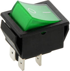  Comutator basculant MK621 12V verde (8850-)