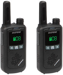  Stație radio PMR 2W 2 bucăți cu rază lungă (24-933-) Statii radio