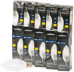 BLOW bec LED E14 C37 ECO 5W neut, 10buc (87-433-)