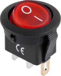 XTREME Comutator basculant 12V DC SW01 - roșu (L-PRK0018B)