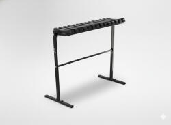 Garden Line BANCĂ PLIANTĂ LUNGIME 86 CM CU PICIOR - NEAGRĂ *8305 (CH-MEB8305)