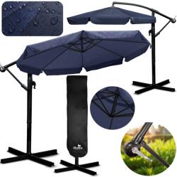 Plonos Umbrelă de grădină pliabilă cu 8 segmente 350 cm cu husă Plonos PL-881 (J-488102)