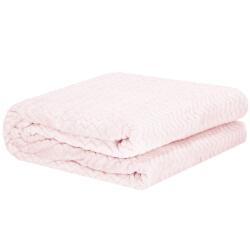 Springos Pătură 160x200 HA7141 roz (HA7141) Patura