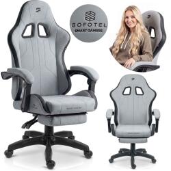 Sofotel Scaun gaming pivotant cu suport pentru picioare, tip bucket, Lokar Sofotel (J-242601)