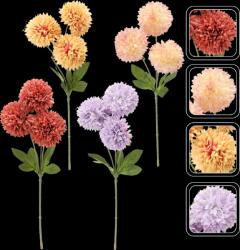 CHOMIK Ramă Artificială - Buchet Cu 3 Georgini 43 Cm Mix De Culori (ch-hid4120)