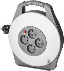 ORNO Tambur de cablu prelungitor 10m, 4 prize 3x1mm (O-CR-2_G)