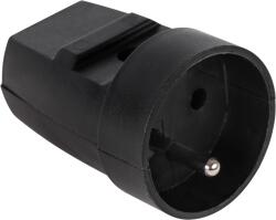 ElgoTech Priză de rețea 230V pentru cablu negru URZ3011 (URZ3011)