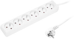  Cablu prelungitor 6 prize 3m alb 3x1, 5mm (98-721-)