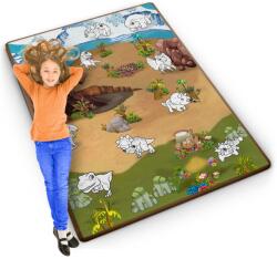 Ricokids Covoraș din spumă pentru copii 120 x 90 x 0, 3 cm Ricokids RK-344 (J-734402) Covor