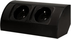 ORNO Priză electrică neagră pentru bucătărie (O-OR-AE-1303_B)