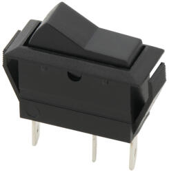  Comutator basculant ASW-09D negru 3PIN (5611-)