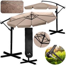 Plonos Umbrelă de grădină pliabilă cu 8 segmente 350 cm cu husă Plonos PL-881 (J-488103)