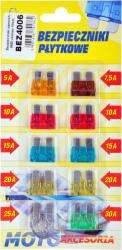 CABLETECH Siguranțe auto - set 10 buc MIDI 19x20mm (L-BEZ4006)