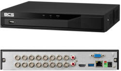 BCS BCS-L-XVR1601-V - Recorder 16 canale, 5 în 1, de până la 5Mpx, 1x HDD - BCS Line (EC-28523)