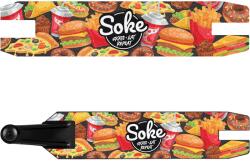 SOKE GripTape pentru trotinetă Go! - Fast food (J-801211)