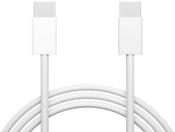  Cablu USB-C alb 1m împletit (66-165-)