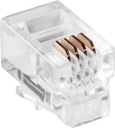 Cabletech Priză telefonică. 4P 4C (L-TEL0001-1)
