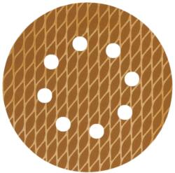 Dedra Discuri abrazive Anti-clog 125mm, #400, cu prindere tip velcro, set 5 bucăți, DED7947R10 (DED7947R10)