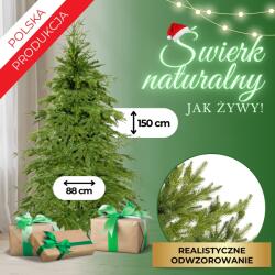 SPRINGOS Brad de Crăciun 150cm CT0176 (CT0176)