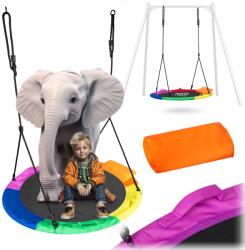 Neo-Sport Leagăn rotund Swingo XXL multicolor, 120 cm (J-1060) Leagan
